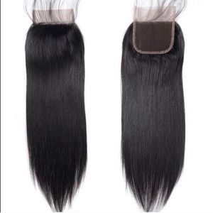 Closure  4x4 straight